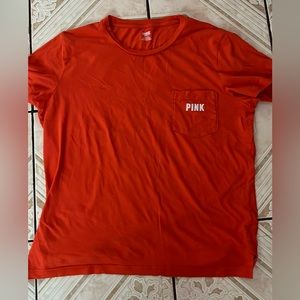 Victoria secret PINK orange shirt